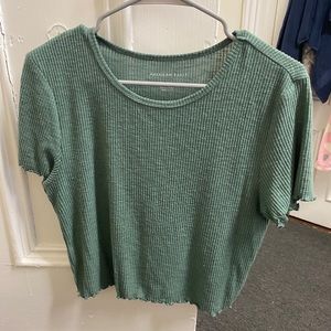 American Eagle Green Top